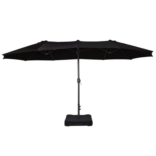 Dubbele Buitenparasol XL – Antraciet