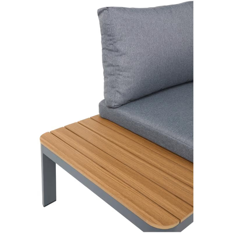 Moderne tuin loungeset – 3-delig – grijs