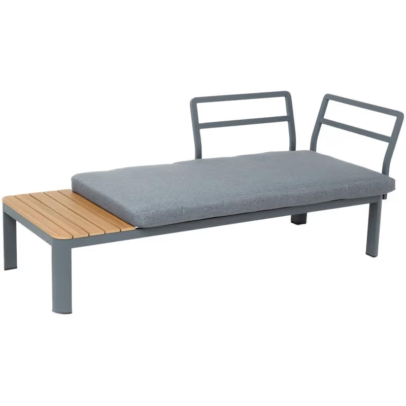 Moderne tuin loungeset – 3-delig – grijs